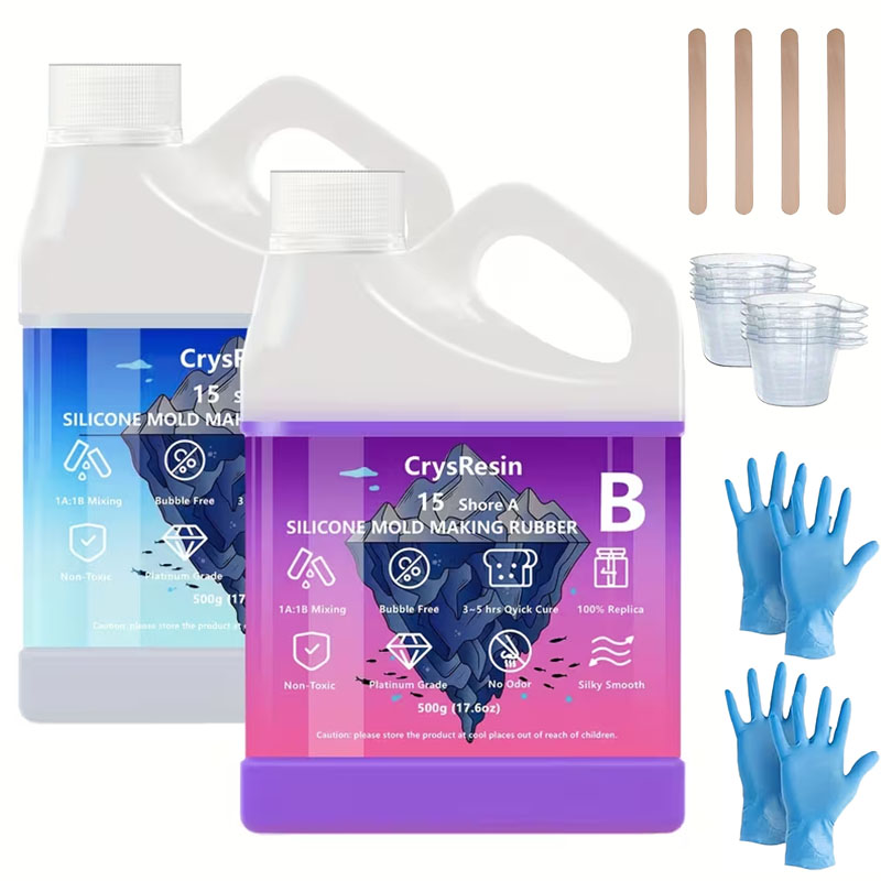 Candle Making Diy - 2 Flaconi da 500ml di Silicone