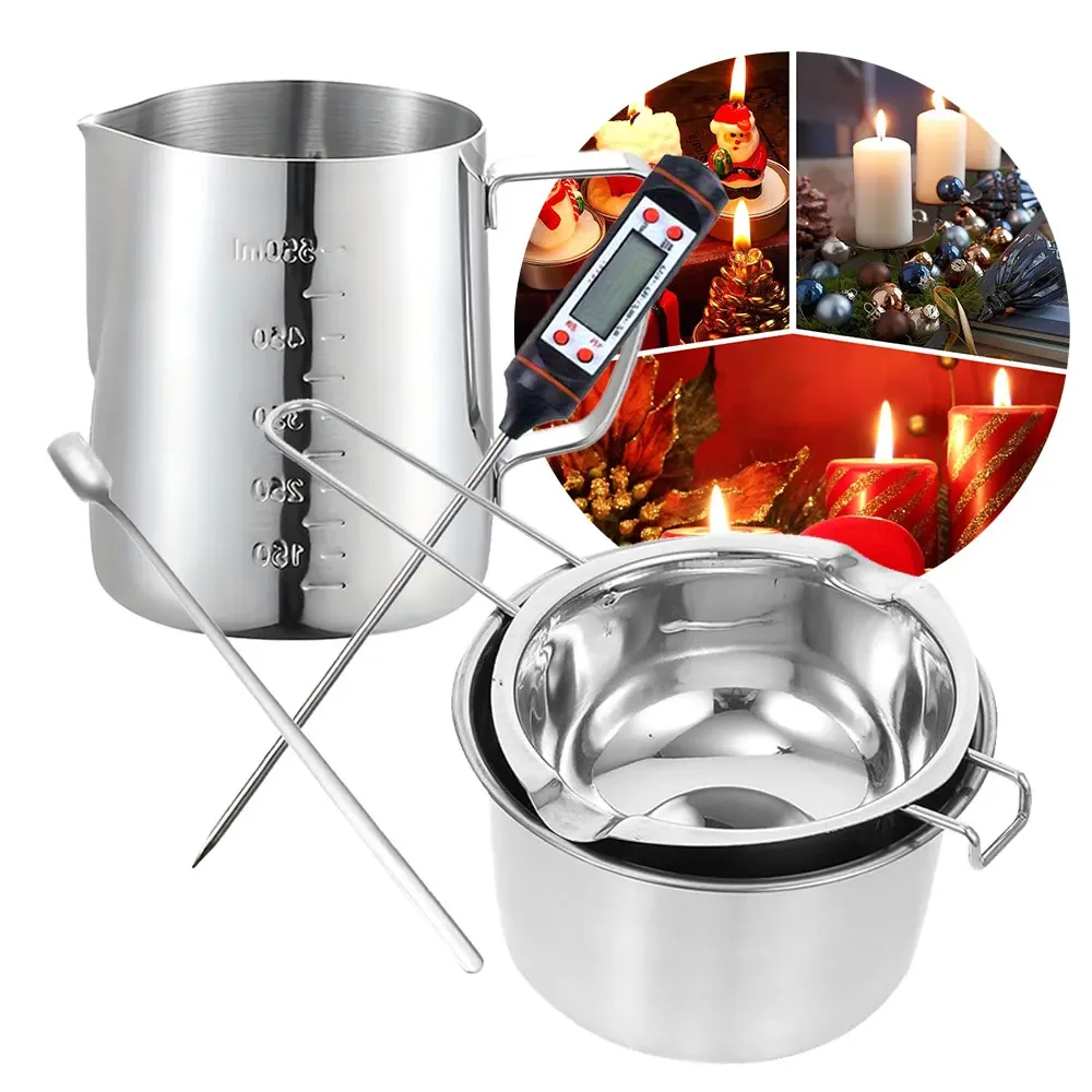 Candle Making Kit For Beginners - 5 Pz 400 ml/800 ml Cera