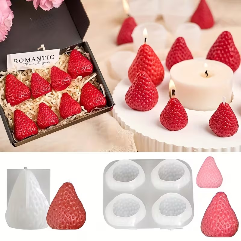 Candle Making Tools - Stampo in Silicone a Forma di