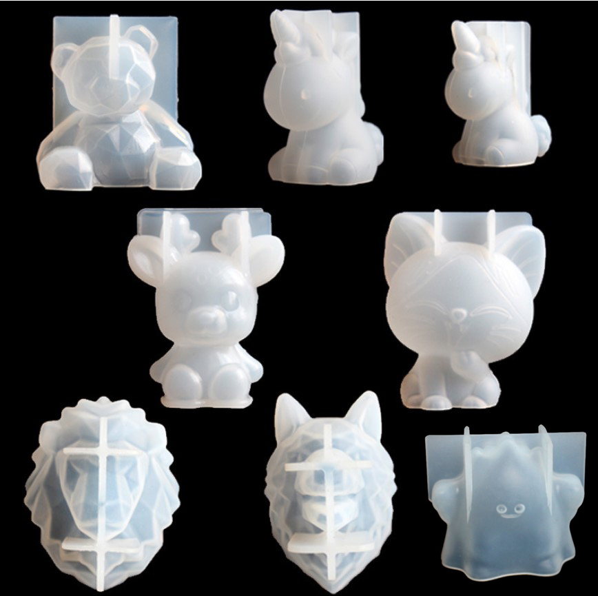 Candle Making Items - Stampi in resina epossidica siliconica trasparente