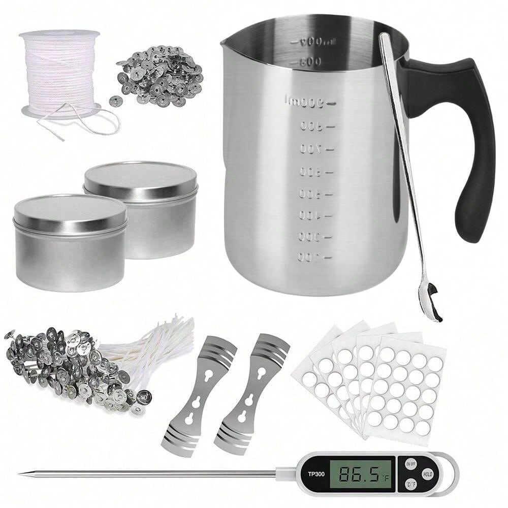 Candle Making Kit For Beginners - Glintmos Starter Kit per realizzare candele,