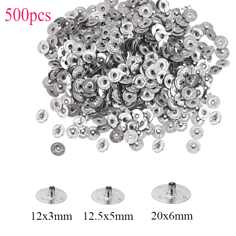 Candle Making Supplies Wholesale - 500 Pezzi Candela Stoppino In Metallo
