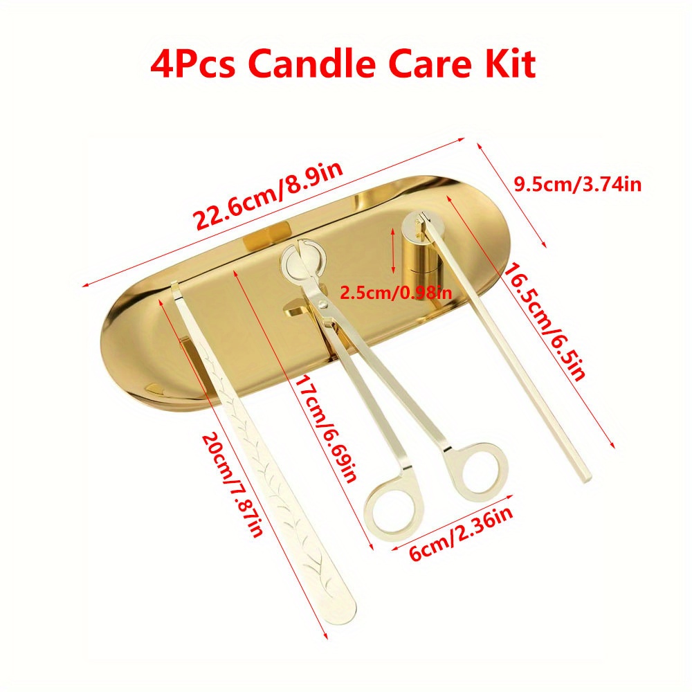 4 pz/set Kit Per La Cura Della - Candle Making Supplies Wholesale recensione e prezzo