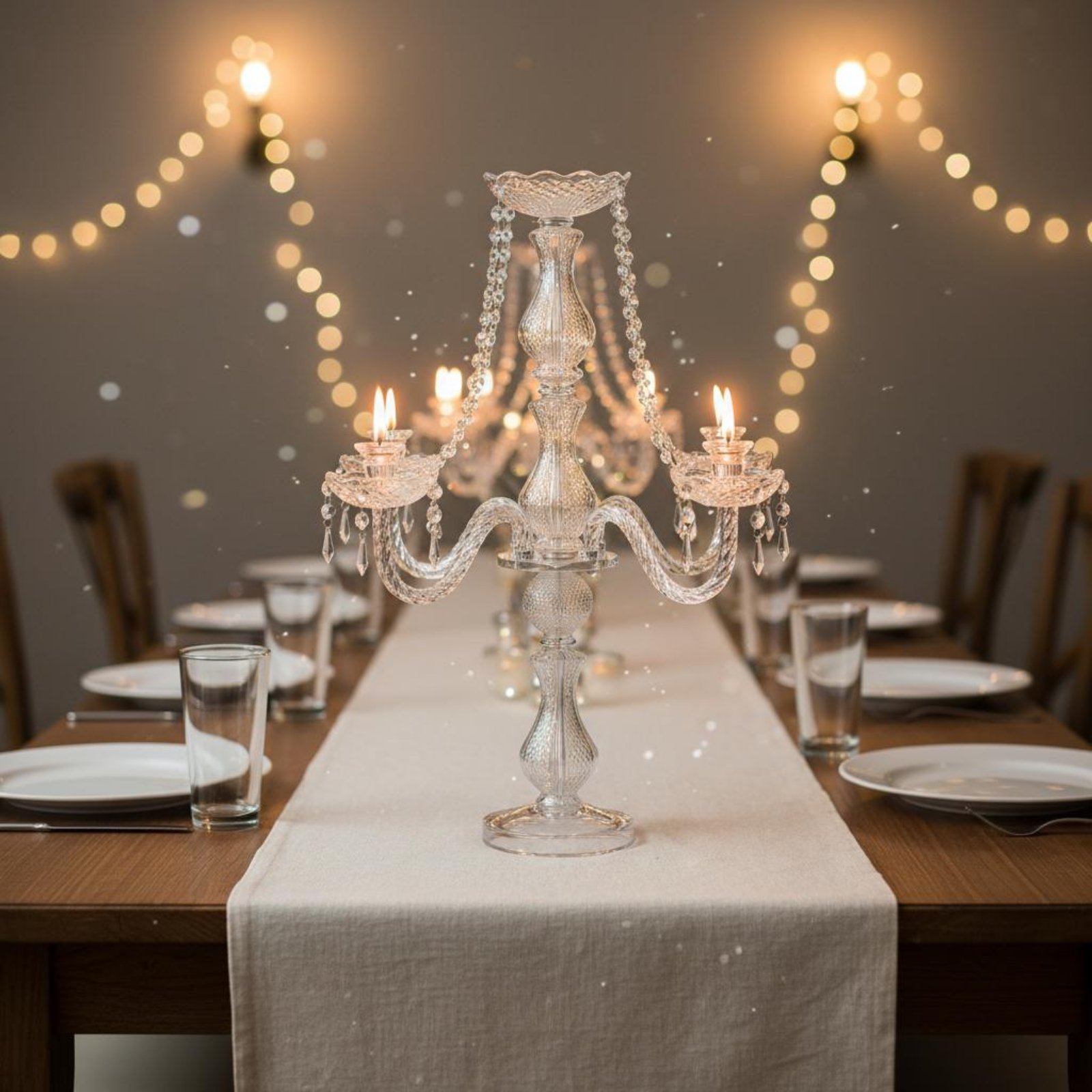 Candelabro in Cristallo Elegan - Candle Making Diy recensione e prezzo