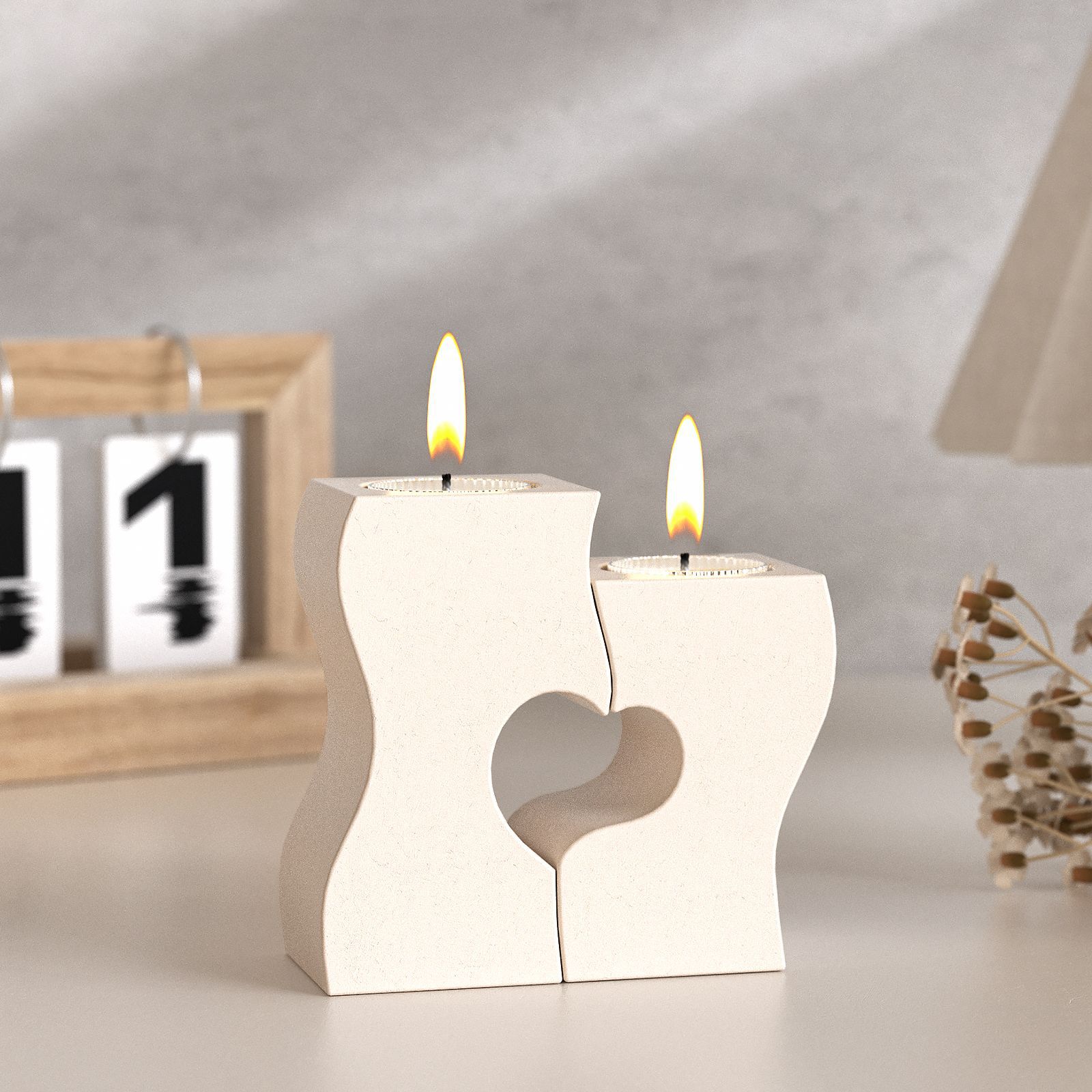 S Cuore Candeliere Stampi in S - Candle Making Supplies Wholesale recensione e prezzo