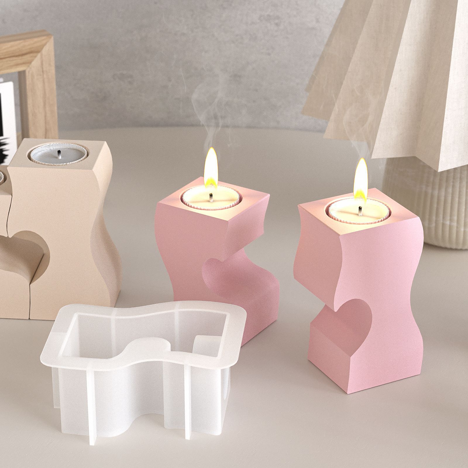 S Cuore Candeliere Stampi in S - Candle Making Supplies Wholesale recensione e prezzo